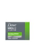 Dove Men Extra Fresh tuhé mydlo 90g