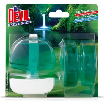 Hlavný obrázok Dr.Devil Natur Fresh WC blok 3x55ml