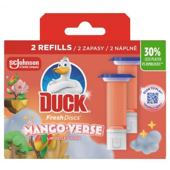 Hlavný obrázok Duck Fresh Discs Mango Verse WC náplň gél 2x36ml