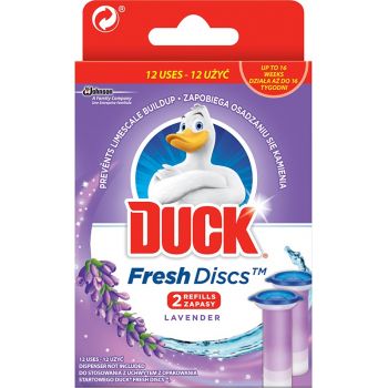 Hlavný obrázok Duck Fresh Discs WC náhradná náplň 2x36ml Levanduľa