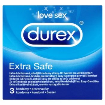Hlavný obrázok Durex Extra Safe 3ks