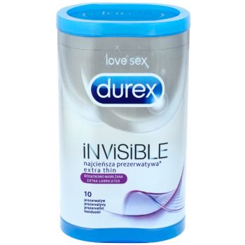 Hlavný obrázok Durex Invisible Extra Lubricated 10ks