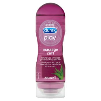 Hlavný obrázok Durex Masážny gél 2v1 200ml Aloe