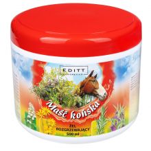 loader for Editt Cosmetics Konská masť hrejivý gél 500g