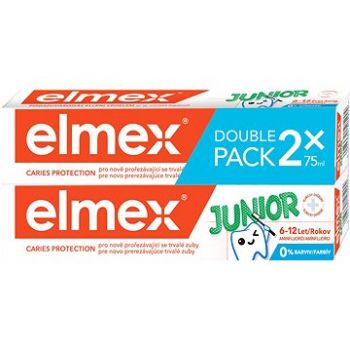 Hlavný obrázok Elmex Junior 6-12 rokov zubná pasta 2x75ml