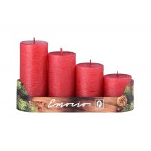 loader for Emocio Adventná sviečka postupná Metal červená 50x60/80/100/120mm 4ks 600g 30409