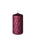 Emocio Mozaika sviečka valec bordo 70x140mm 39712