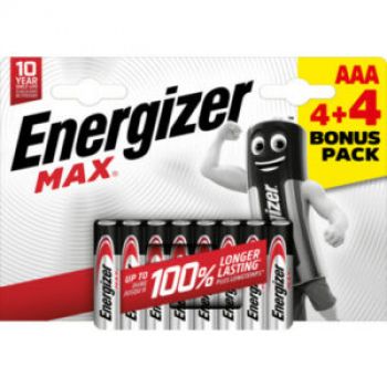 Hlavný obrázok Energizer Alkaline Power AAA E92 batérie 8ks