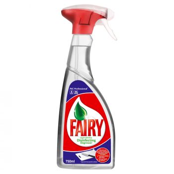 Hlavný obrázok Fairy Antibakteriálny dezinfekčný prostriedok na povrchy 99,9% 750ml