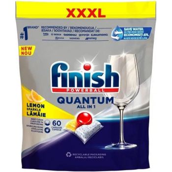 Hlavný obrázok Finish Quantum Lemon All in 1 kapsule do umývačky 60ks