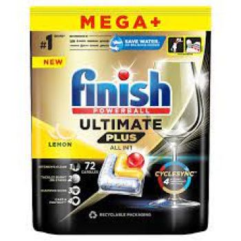 Hlavný obrázok Finish Ultimate Plus Allin1 Lemon tablety do umývačky riadu 72ks