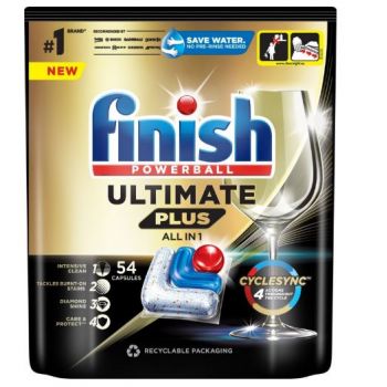 Hlavný obrázok Finish Ultimate Plus Allin1 tablety do umývačky riadu 54ks