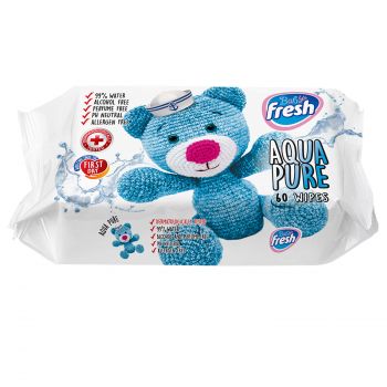 Hlavný obrázok Fresh Baby Aqua Pure vlhčené obrúsky 60ks