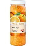 Fresh Juice Orange & Guarana soľ do kúpeľa 700g