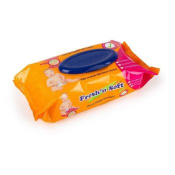 Hlavný obrázok Fresh´n Soft Classic vlhčené obrúsky 90ks 9005
