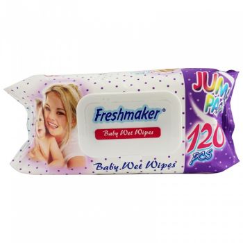 Hlavný obrázok Freshmaker Baby Jumbo Pack vlhčené obrúsky 120ks