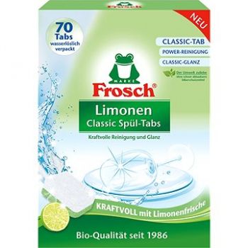 Hlavný obrázok Frosch Limone Classic tablety do umývačky riadu 70ks