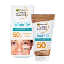 loader for Garnier Ambre Solaire Anti-Age Super ústna voda SPF50 krém na opaľovanie 50ml