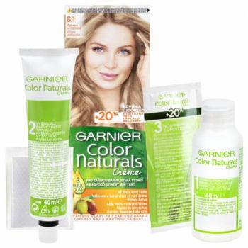Hlavný obrázok Garnier Color Naturals Créme 8.1 Svetlá blond popolavá farba na vlasy