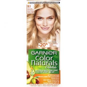 Hlavný obrázok Garnier Color Naturals Créme 9.1 Veľmi svetlá popolavá blond farba na vlasy