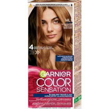 Hlavný obrázok Garnier Color Sensation HL1 pre tmavé hnedé vlasy farba na vlasy