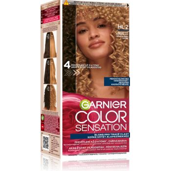 Hlavný obrázok Garnier Color Sensation HL2 pre tmavé hnedé vlasy farba na vlasy