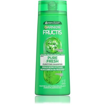 Hlavný obrázok Garnier Fructis Pure Fresh Cucumber šampón na mastné vlasy 400ml