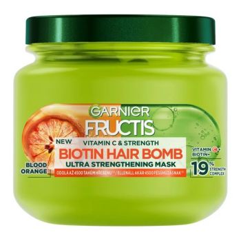 Hlavný obrázok Garnier Fructis Vitamin C & Strength Biotin maska na slabé vlasy 320ml