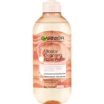 Hlavný obrázok Garnier Skin Naturals Rose Micerálna pleťová voda 400ml