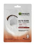 Garnier TISSUE Nutri Bomb Kokos vyživujúca textilna pleťová maska 28g