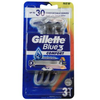 Hlavný obrázok Gillette Blue3 Comfort jednorázový strojček 3ks