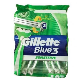 Hlavný obrázok Gillette Blue3 Sensitive pánske jednorázové žiletky 12ks