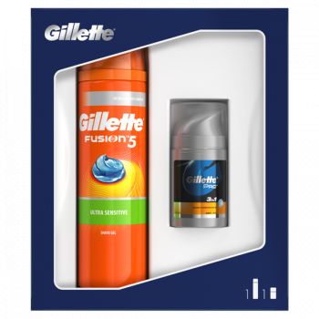 Hlavný obrázok Gillette kazeta gél na holenie Ultra Sensitív 200ml+ Balzam po holení 50ml