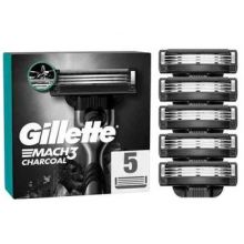 loader for Gillette Mach3 Charcoal náhradné hlavice 5ks