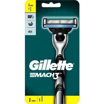 Hlavný obrázok Gillette Mach3 holiaci strojček + náhradné hlavice 2ks