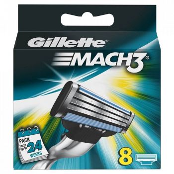 Hlavný obrázok Gillette Mach3 náhradné hlavice 8ks