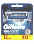 Gillette Mach3 Turbo náhradné hlavice 12ks