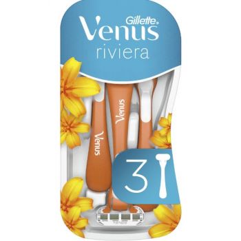 Hlavný obrázok Gillette Venus Riviera dámsky jednorázový holiací strojček 3ks