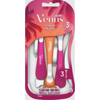 Hlavný obrázok Gillette Venus Smooth Miami dámsky jednorázový holiaci strojček 3ks