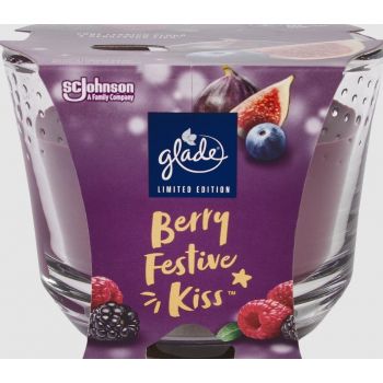 Hlavný obrázok Glade Berry Festive Kiss vonná sviečka v skle 204g