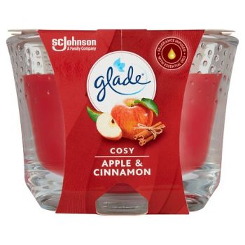 Hlavný obrázok Glade Cosy Apple & Cinnamon Maxi sviečka 224g