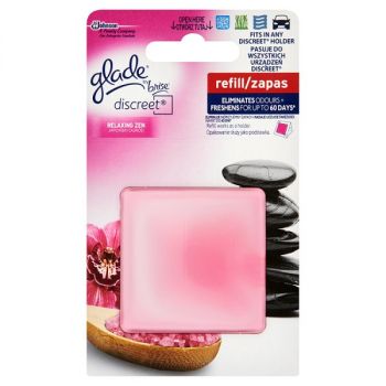 Hlavný obrázok Glade Discreet náhradná náplň Relaxing Zen 8g