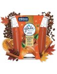 Glade Pimpkin Spice Latte vonná sviečka v skle 112g