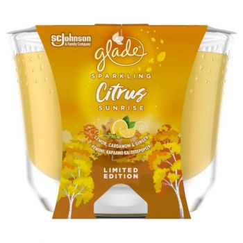 Hlavný obrázok Glade sviečka Maxi 224g Citrus Sunrise