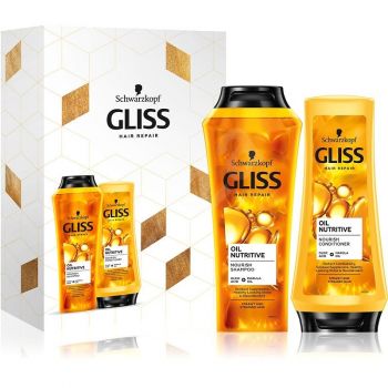 Hlavný obrázok Gliss Kur Oil Nutritive Darčeková kazeta pre ženy Šampón 250ml, Balzám 200ml