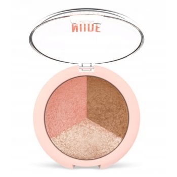 Hlavný obrázok Golden Rose Nude Look Baked trio púder na tvár 9,5g