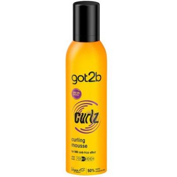 Hlavný obrázok Got2b Curlz penové tužidlo na vlasy na kučery 250ml