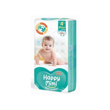 Hlavný obrázok Happy Mimi Flexi Comfort Maxi plienky (7-18kg) 38ks