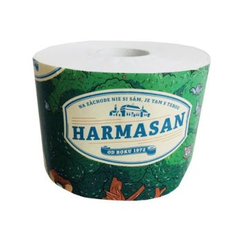 Hlavný obrázok Harmasan toaletný papier Maxima 1ks 1000 útržkový 69m /20/