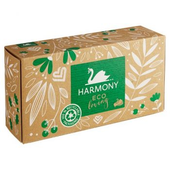 Hlavný obrázok Harmony Eco loving kozmetické vreckovky 100ks Box 3-vrstvové